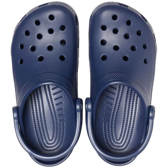 CROCS UNISEX-ADULT CLASSIC CLOGS (BEST SELLERS), NAVY, 12 WOMEN/10 MEN - Picture 5 of 6